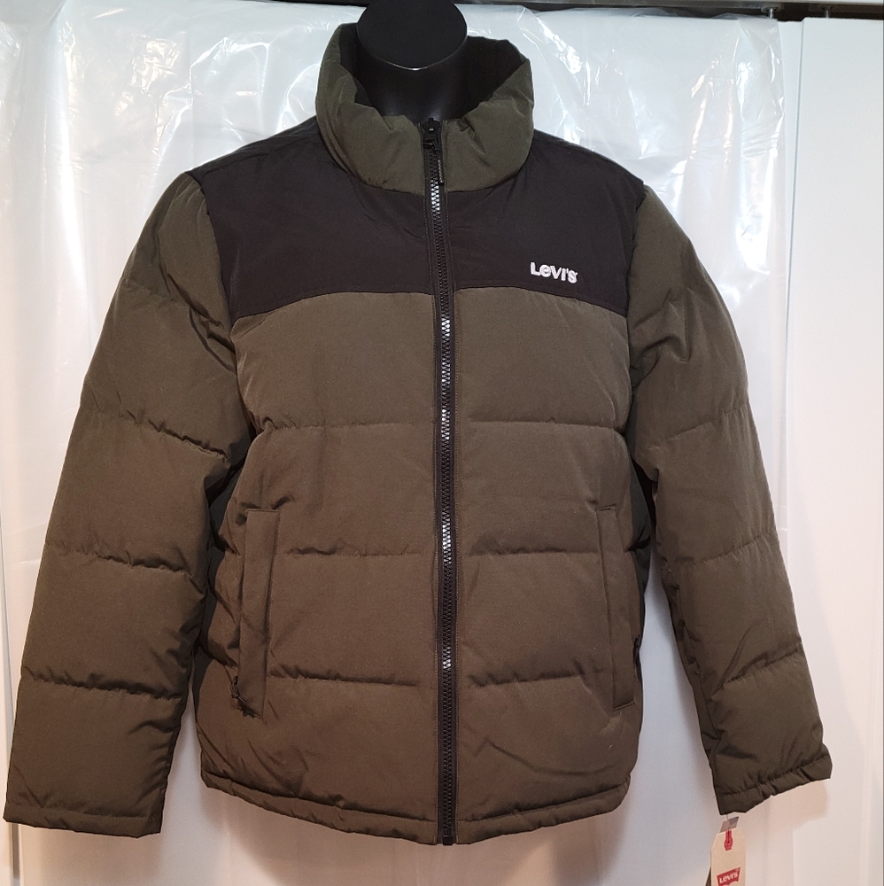 NWT-Mens Levis Arctic Puffer Jacket XXL